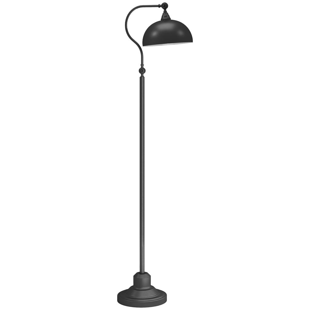 Lampada da terra rotante ¨C Minimal ¨C nero 42x25,5x152cm