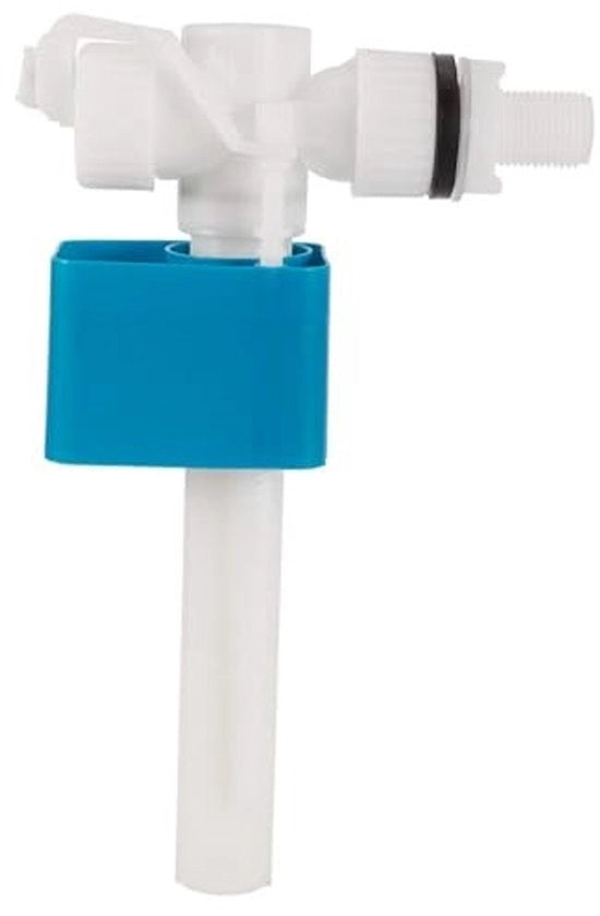 Vitello orizzontale inlaatklep in rame - Buona tenuta ermetica - G 1,27 cm - Accessorio per serbatoi di wc - Adatto per vasche da bagno - Inserimento orizzontale
