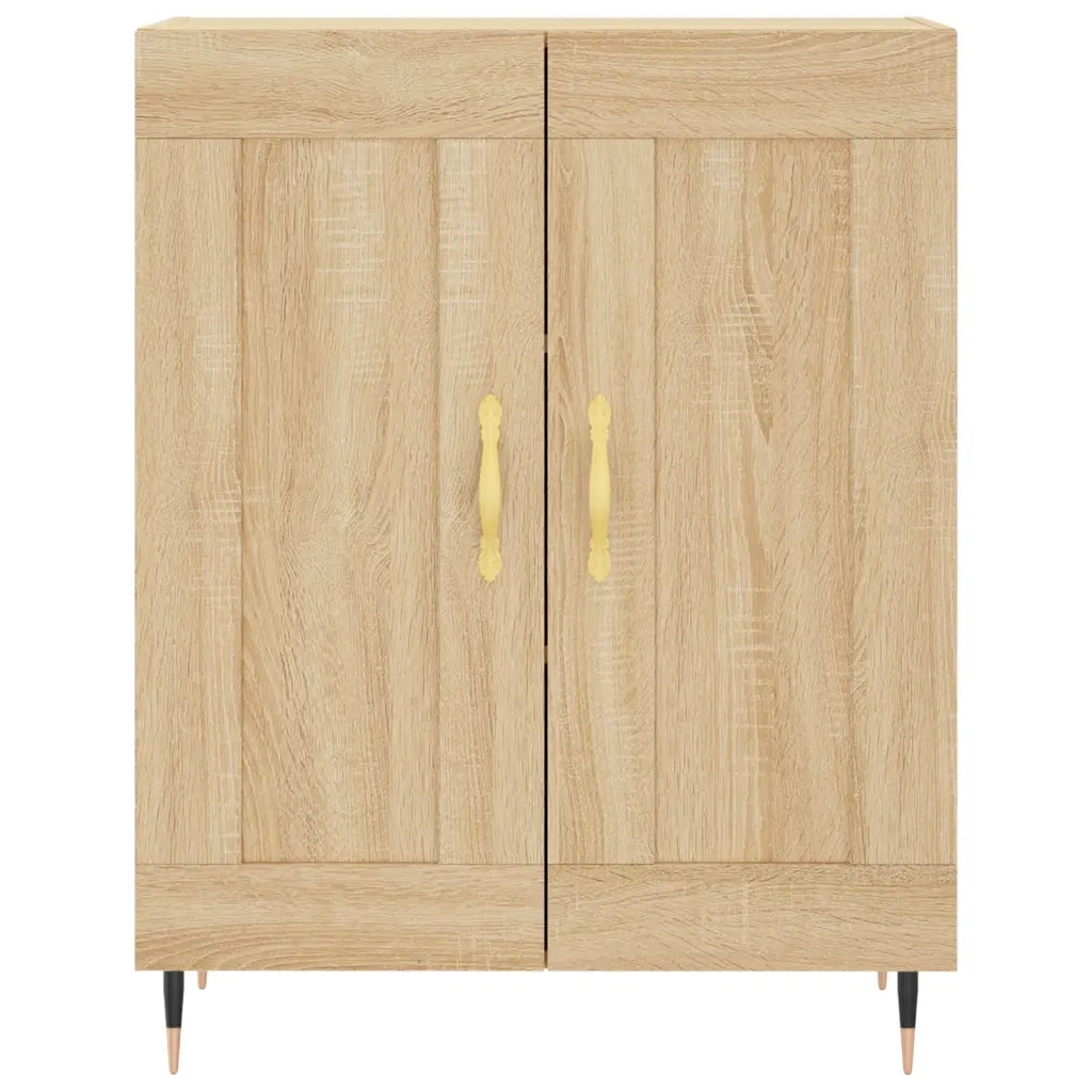 Credenza Rovere Sonoma 69,5x34x180 cm in Legno Multistrato 3189936