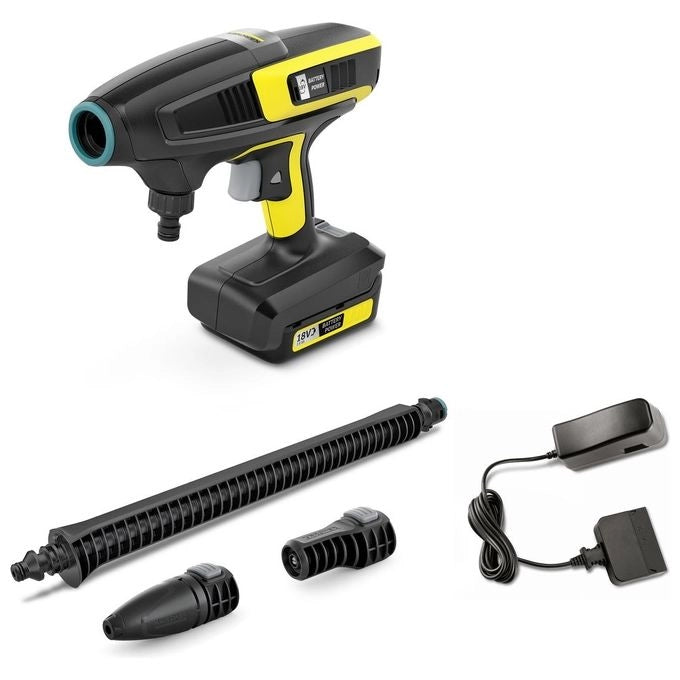 Kärcher KHB 6 Battery Set idropulitrice Compatta Batteria 200 l/h Nero, Giallo