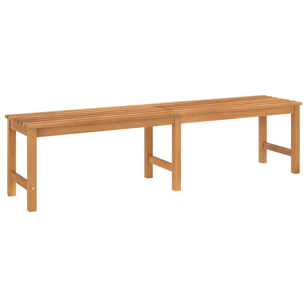 Panchina da Giardino 180 cm in Legno Massello di Teak 316633