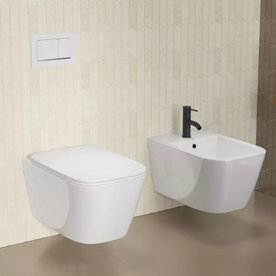 BIDET SOSPESO IDEAL STANDARD I.LIFE B MONOFORO FISSAGGI NASCOSTI BIANCO
