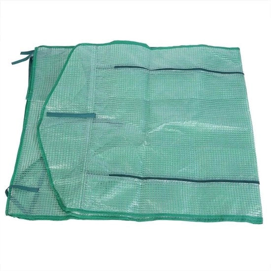 Mini Casa per Piante Portatile con Ruota - Abitino per Giardino in Plastica - Ideale Protezione per le Piante - Dimensioni 69*49*160 cm