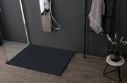 Piatto doccia Ardesia Plus 2,6cm antracite 100x80cm