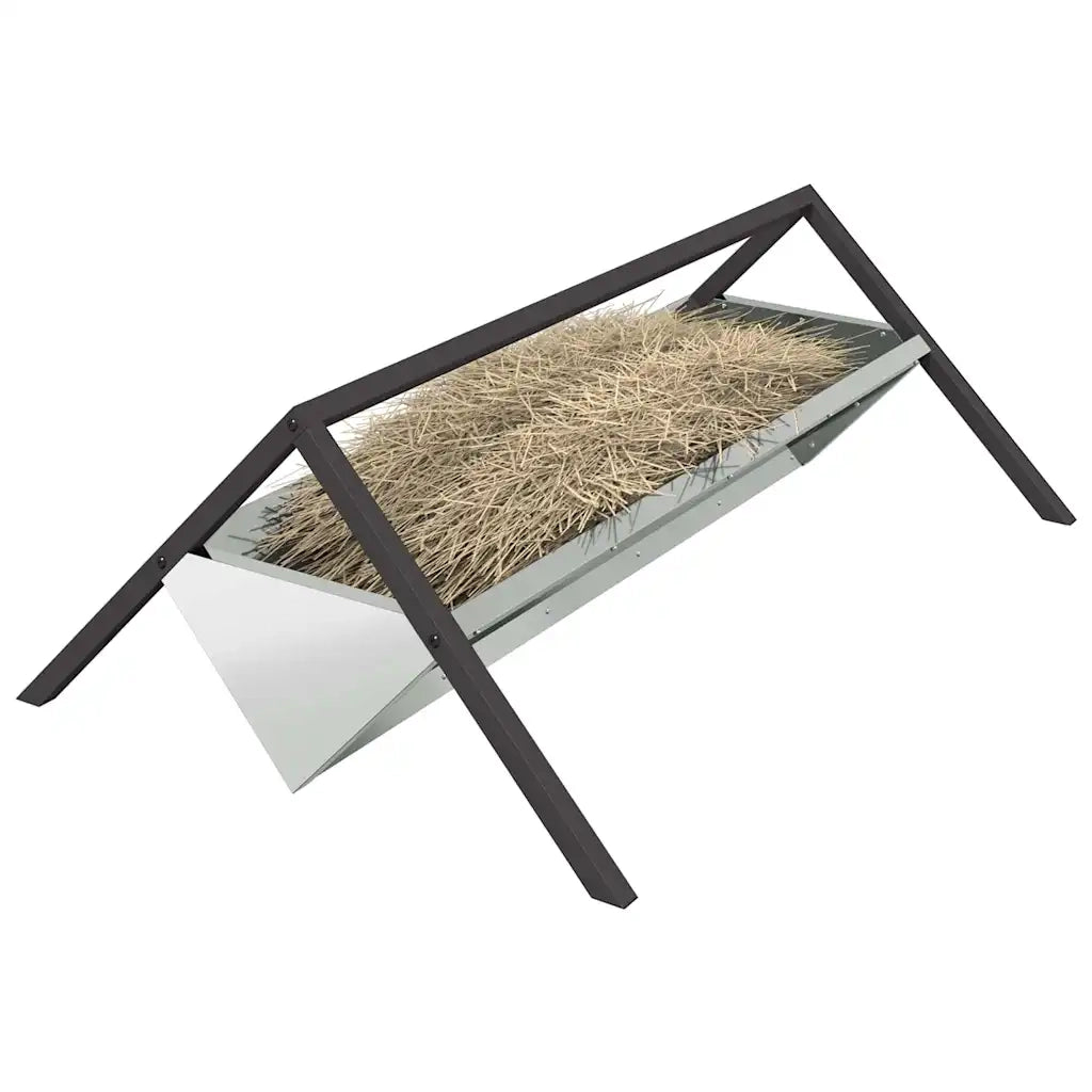 Abbeveratoio per bestiame Argento 111 x 76 x 38 cm 874662