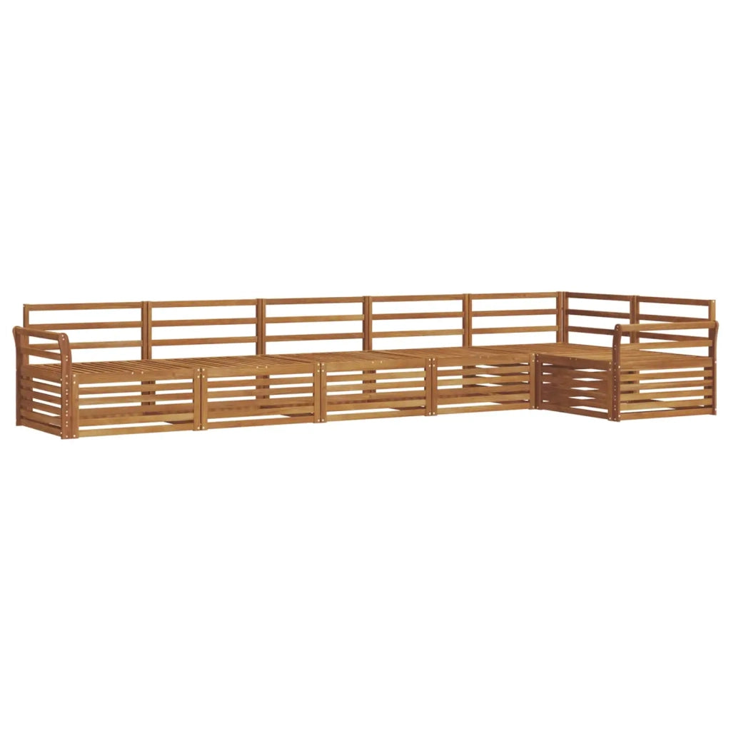 Set di divani da esterno 6 pcs Naturale 3373539