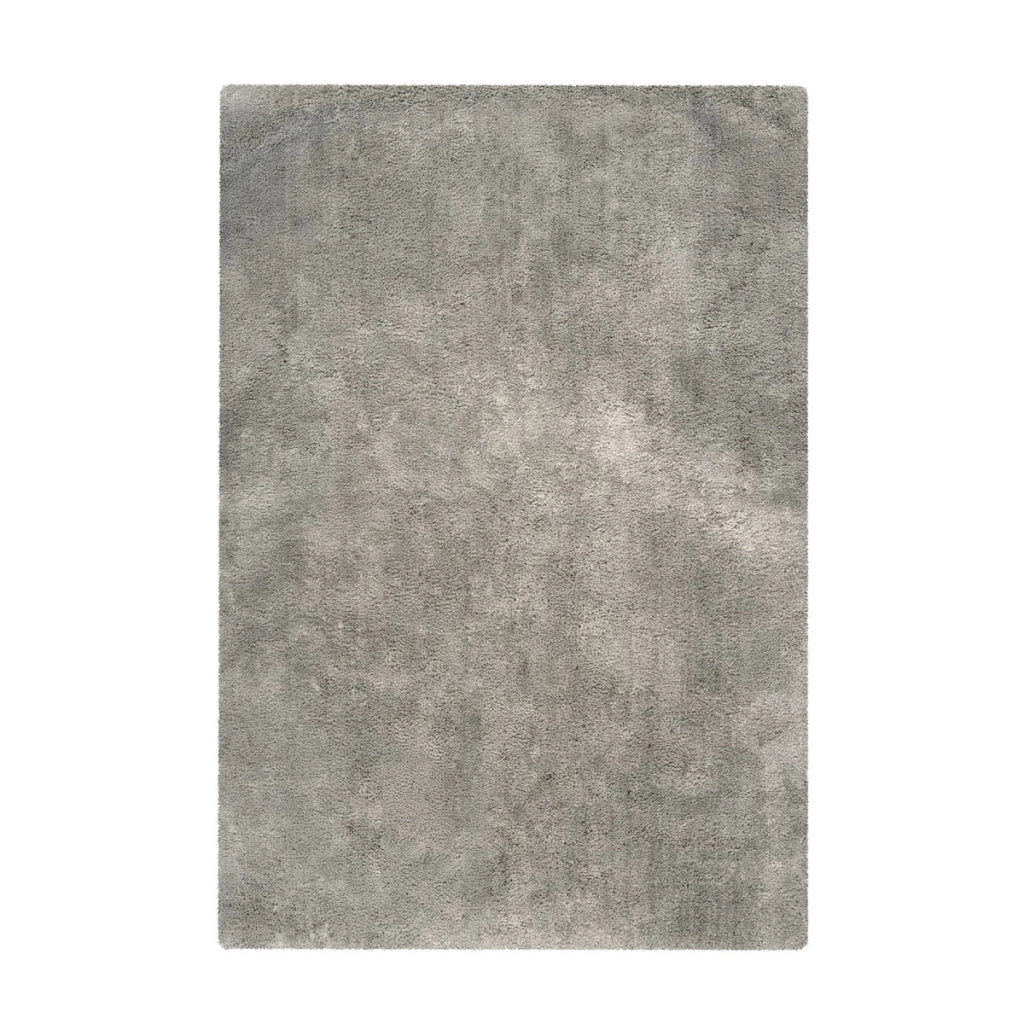 Tappeto a pelo lungo Bali 100 in grigio argento