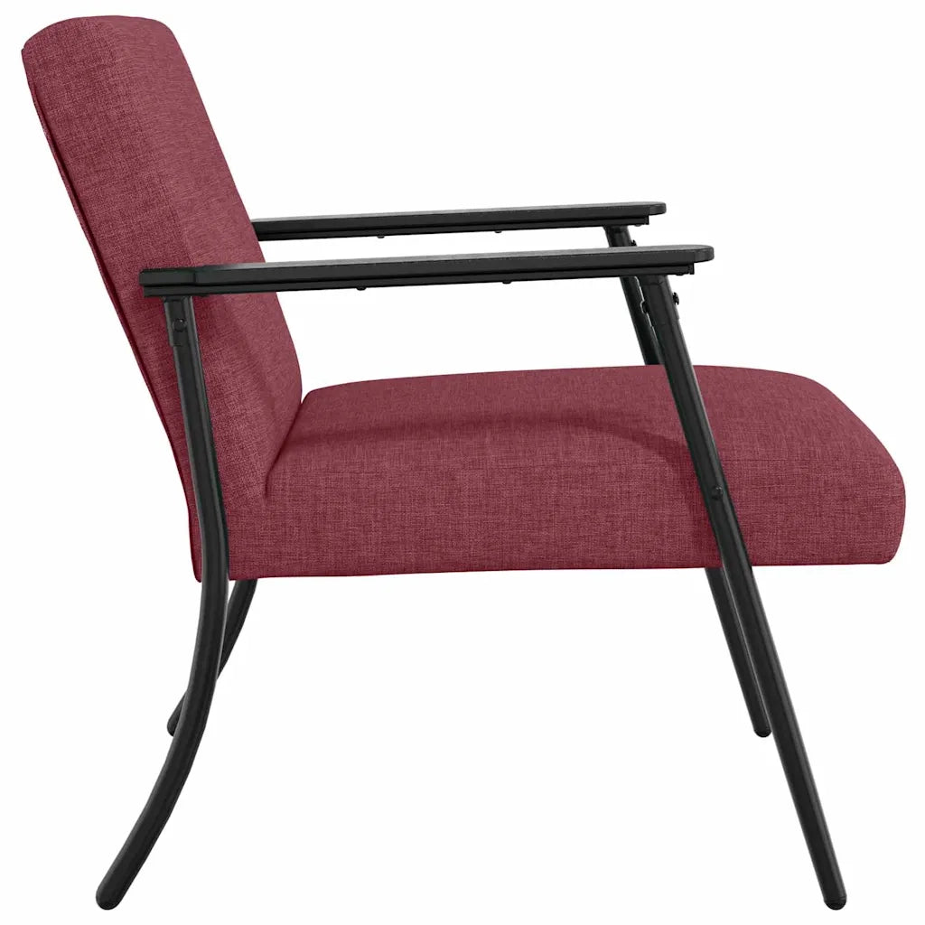 poltrona Rosso Vino Tessuto 42017693