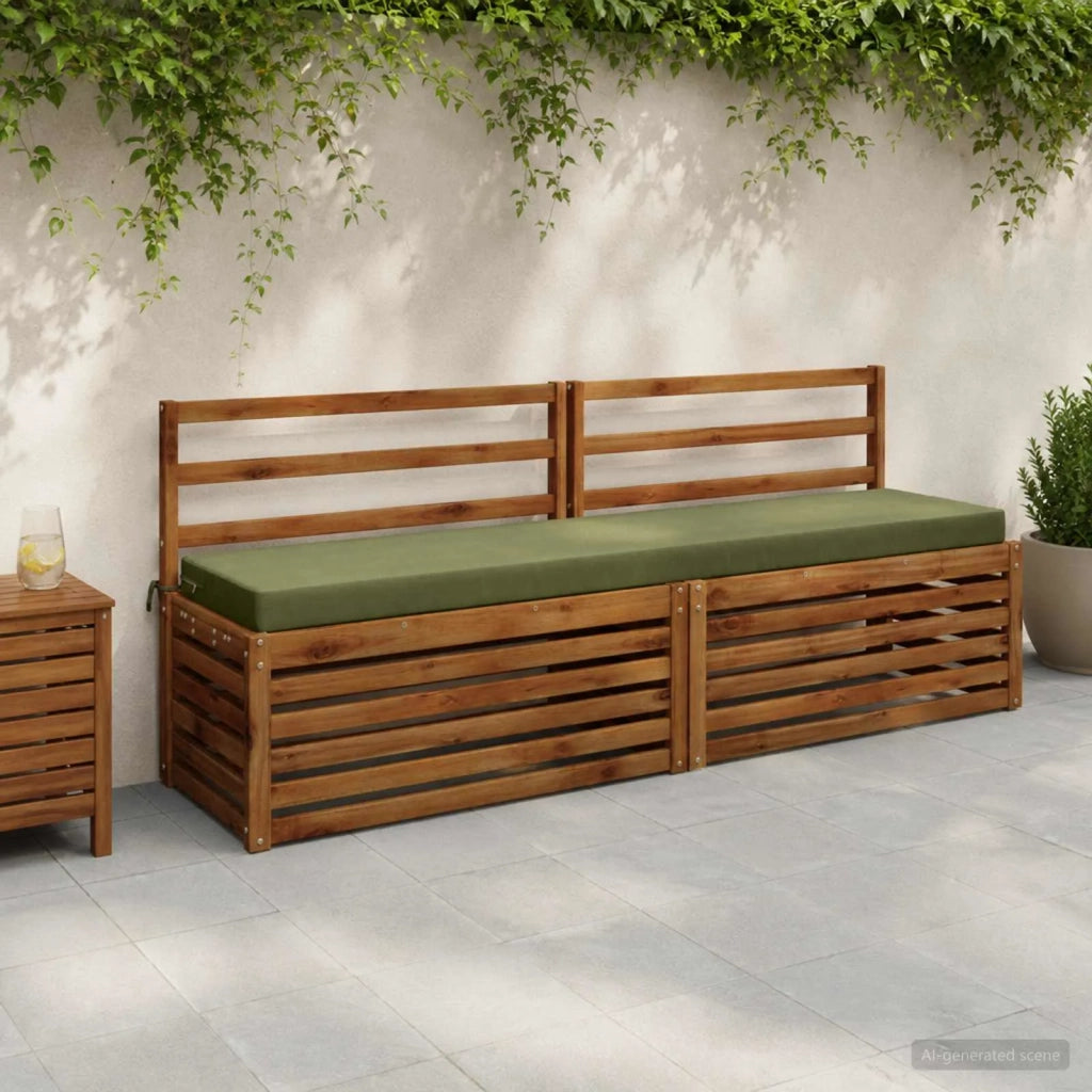 Cuscino per panchina SOEST 100% Poliestere Verde Oliva 950008