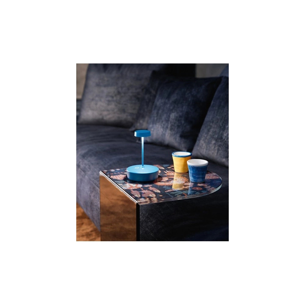 Lampada a led da tavolo Swap mini pro Oro Opaco ricaricabile e dimmerabile - 2W, 2200-2700-3000K, IP65