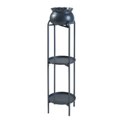 Supporto per piante da esterno 95 x 27 x 27 cm nero 03_0010343