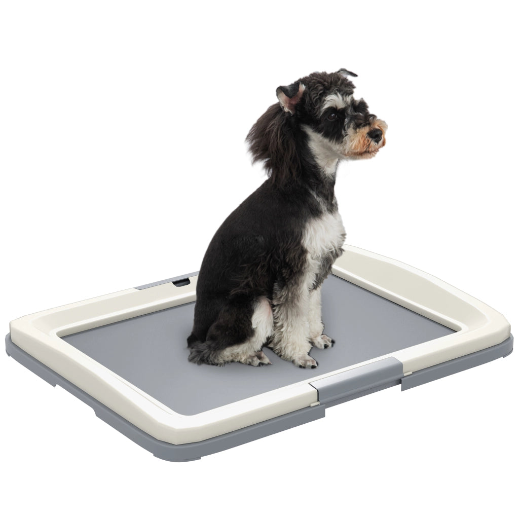 Bandeja Igienica per Cani con Griglia ¨C Zephmum ¨C Grigio 63x48.5x6 cm