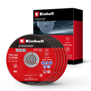 Set 5 Pezzi. Dischi da Taglio Ø Mm 115 x 1 0 20.00 Confezioni Einhell