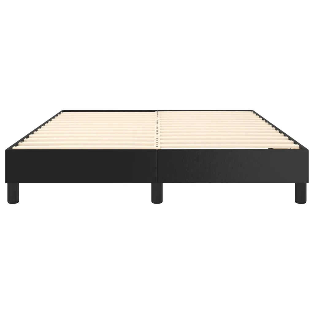 Struttura Letto a Rete a Molle Nero 140x200 cm in Similpelle 3120700