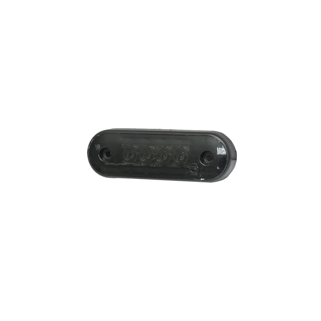 Luce di posizione laterale a LED sottile 12-24 V, rosso fumo 83x27 mm Breckner Germany