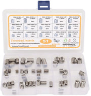 Kit di accessori per fissaggio M5 a M8 - 51 pezzi - Acciaio inossidabile - Accessori di fissaggio - Kit di riparazione di cavi - Forma di passo sicura - Accessori di fissaggio per cavi