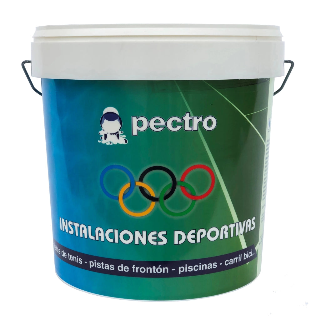 Pittura per pavimenti esterni ed interni e campi sportivi 4 L VERDE- Pavimento di garage e pavimenti in cemento