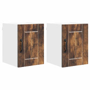 Pensile da cucina | Armadietto a muro LUCCA 2 pz Rovere Fumo 30 x 31 x 40 cm