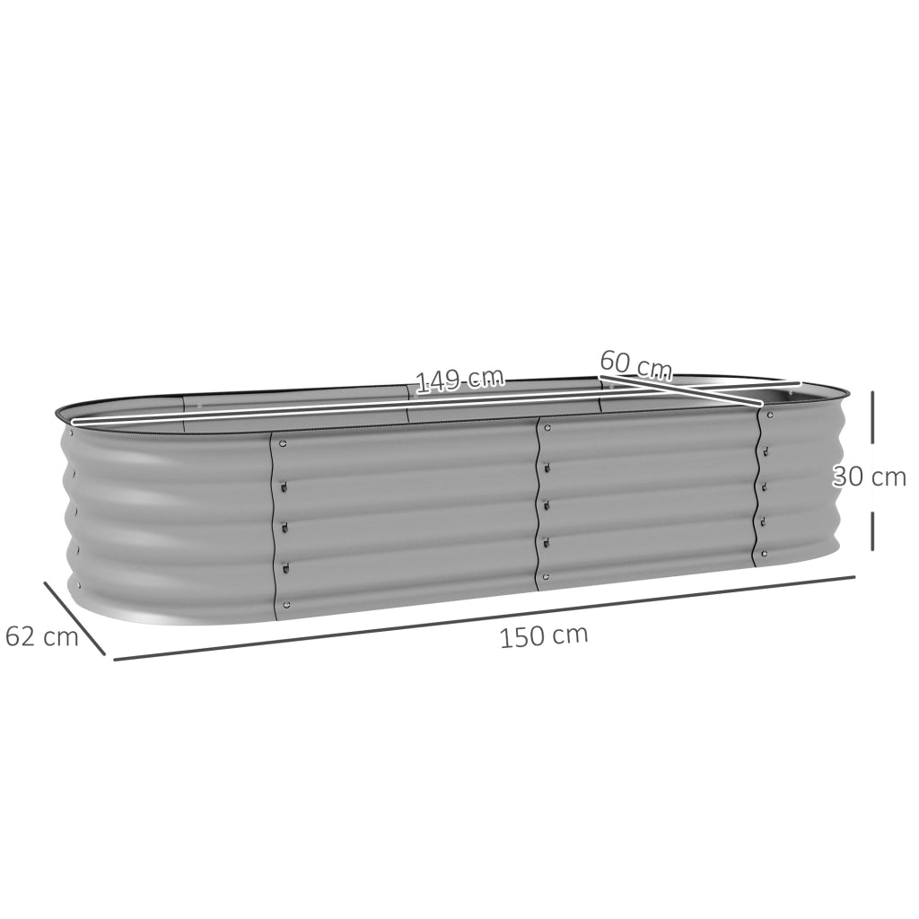 Letto a soppalco modulare ¨C zephmum ¨C 150x62x30 cm, argento