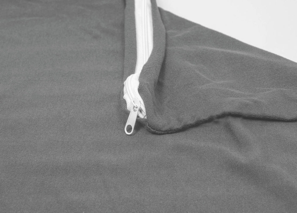 Copridivano Antimacchia Elasticizzato Penisola Componibile Tinta Unita Modello Perfetto - 2+3 - Grigio Scuro