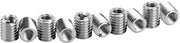 Inserti a filo 10 pezzi - M5 filo interno/M8 filo esterno - Chiavi a cricchetto - Acciaio inox - Kit di riparazione a cricchetto - Prestazioni elevate - Componente di inserimento a cricchetto