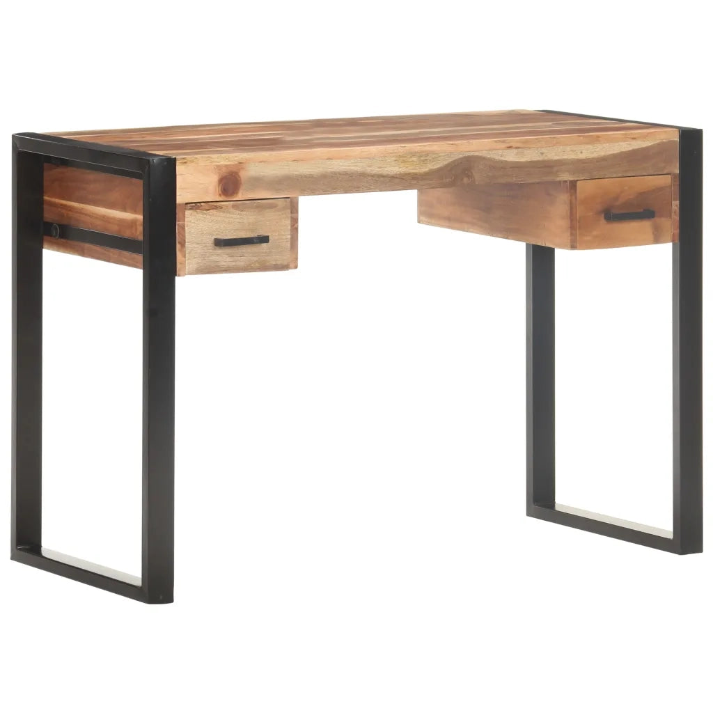 Scrivania 110x50x76 cm in Legno Massello 321550