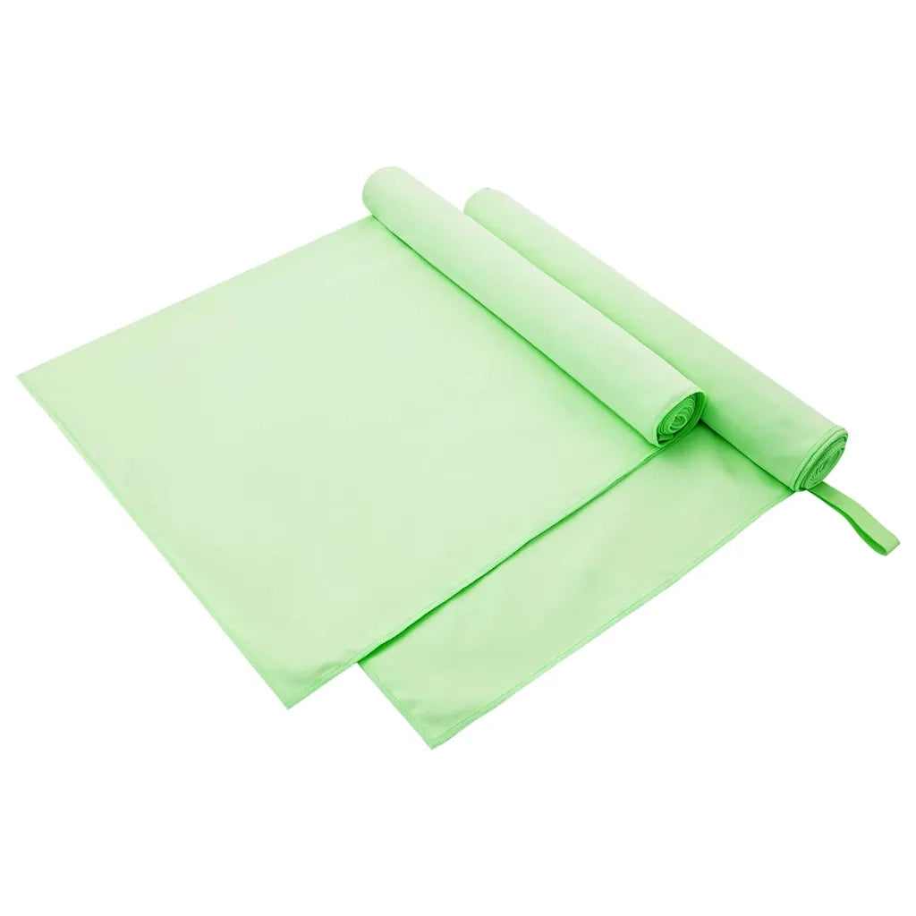 Asciugamani Sportivi 2 pcs Verde 180 x 90 cm 42011480
