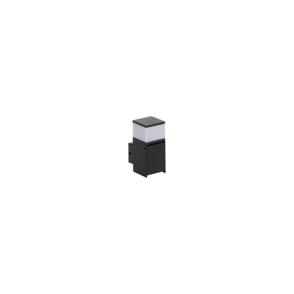Applique esterno quadrato 16cm nero G9 11W IP44 Kanlux