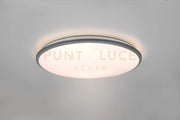 LIMBUS PLAFONIERA LED 34W 4100lm, 3000K BORDO ALLUMINIO CON DIMMERAZIONE CON INTERRUTTORE D.50CM