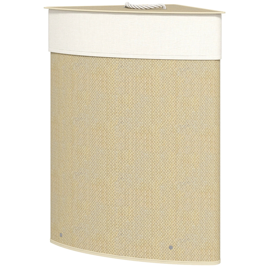 Cestino per Biancheria in Bamb¨´ 55L ¨C zephmum ¨C 35x35x60 Naturale
