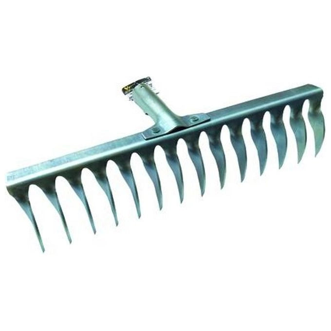 Vigor Blinky Rastrello Assolcatore Acciaio Zincato 14 Denti Attacco Conico