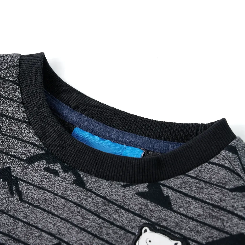 Felpa per Bambini Blu Marino M¨¦lange 116