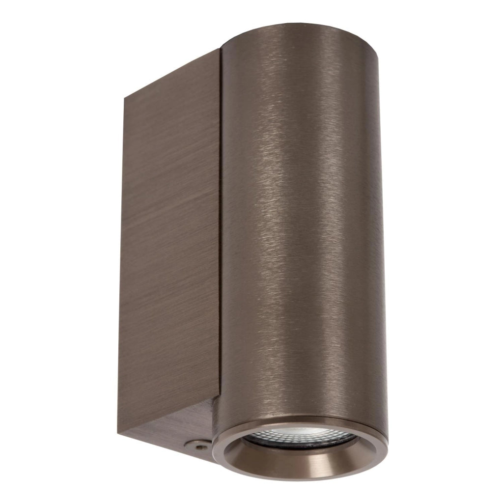 Applique a tubo da parete DUPLA 1xMR11 bronzo Lucide