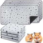 Set di 4 mattonelle assorbenti per cavi, riutilizzabili, lavabili e impermeabili, adatte per piccoli animali come gatti e cuccioli, 3 stili diversi (61*120 cm)