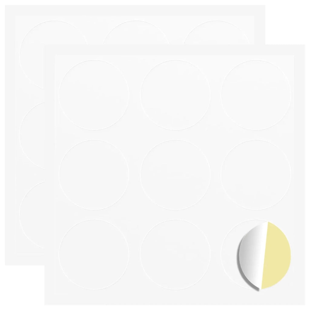 Adesivo 2 pz Bianco ? 20 x 0,5 mm Carta CFW9031280
