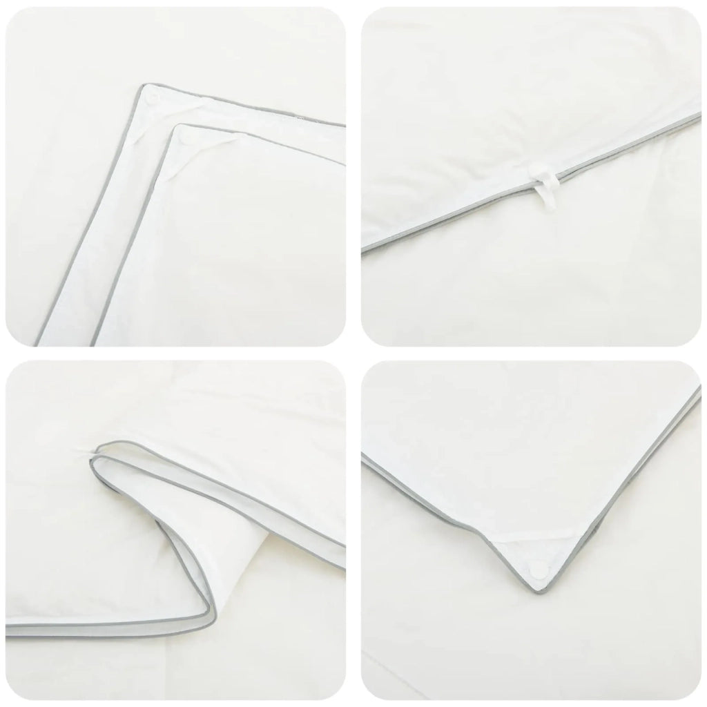 Set di piumone e cuscini 3 pcs 200x220 cm 4 stagioni Lana 3442054