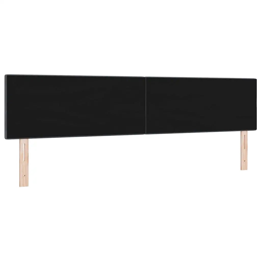 Testiera | Testata Grigio scuro 200 cm Velluto