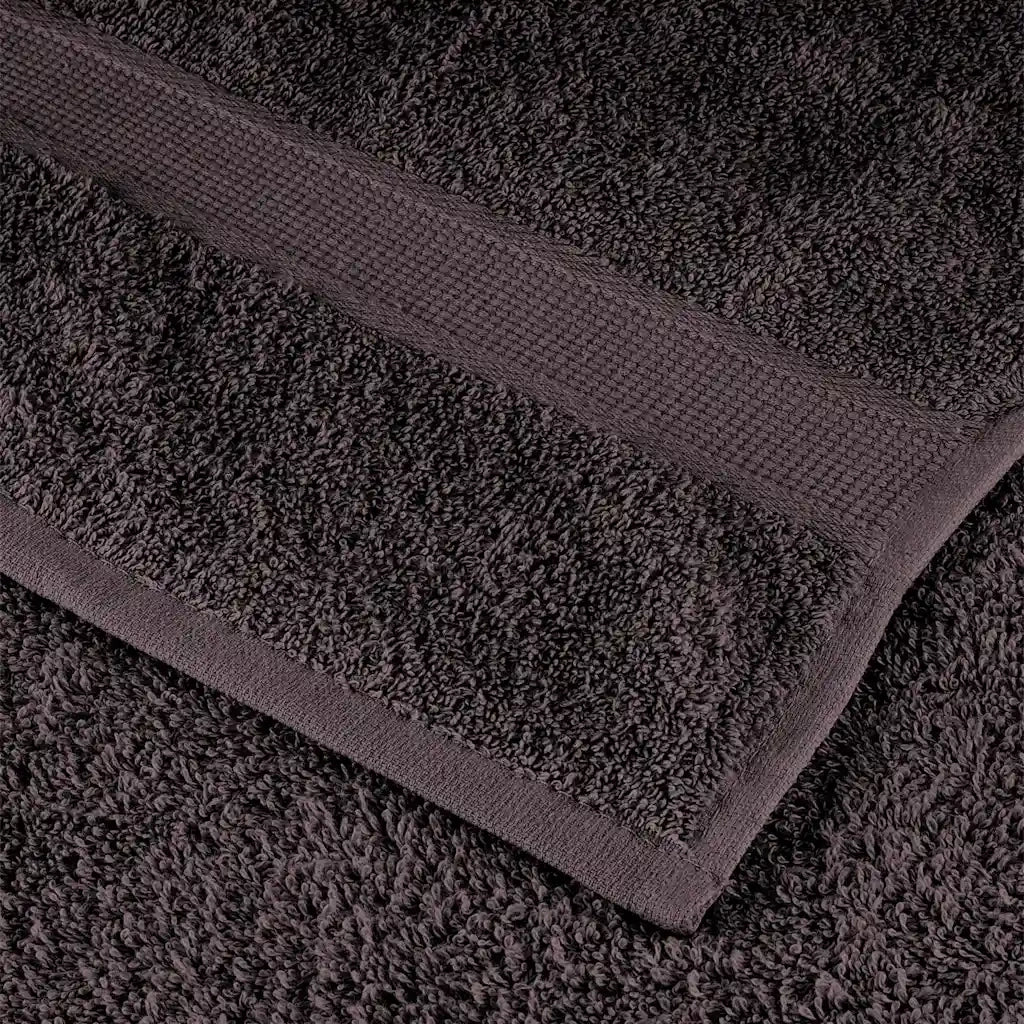Asciugamani da doccia FROGN 2 pz | Teli per bagno Antracite 70x140 cm 360 g/m2