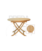 Tavolo rotondo in legno Teak Ø 110 cm