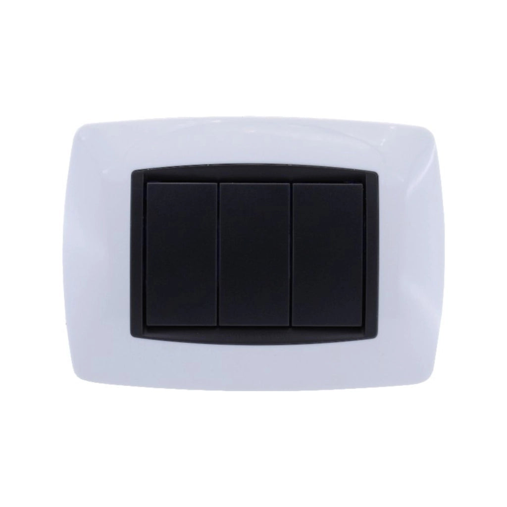 Placca Bombè 3M Tecnopolimero Bianco