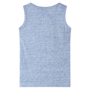 Canotta da Bambino Blu Mélange 128 12497