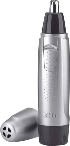 Braun Exact Series EN 10 rasoio di precisione Nero, Argento