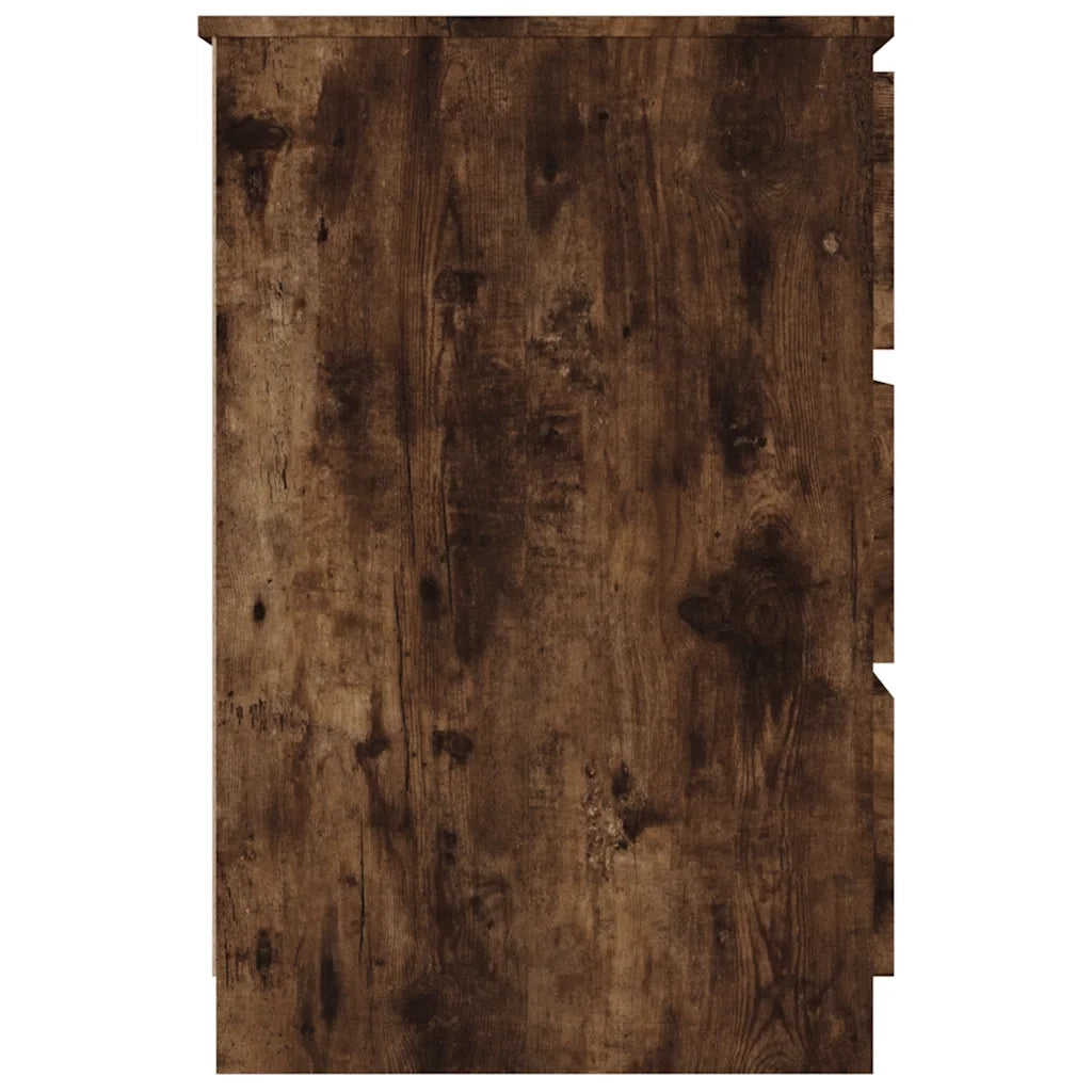 Scrivania | Tavolo da Ufficio Rovere Fumo 140x50x77 cm in Legno Multistrato