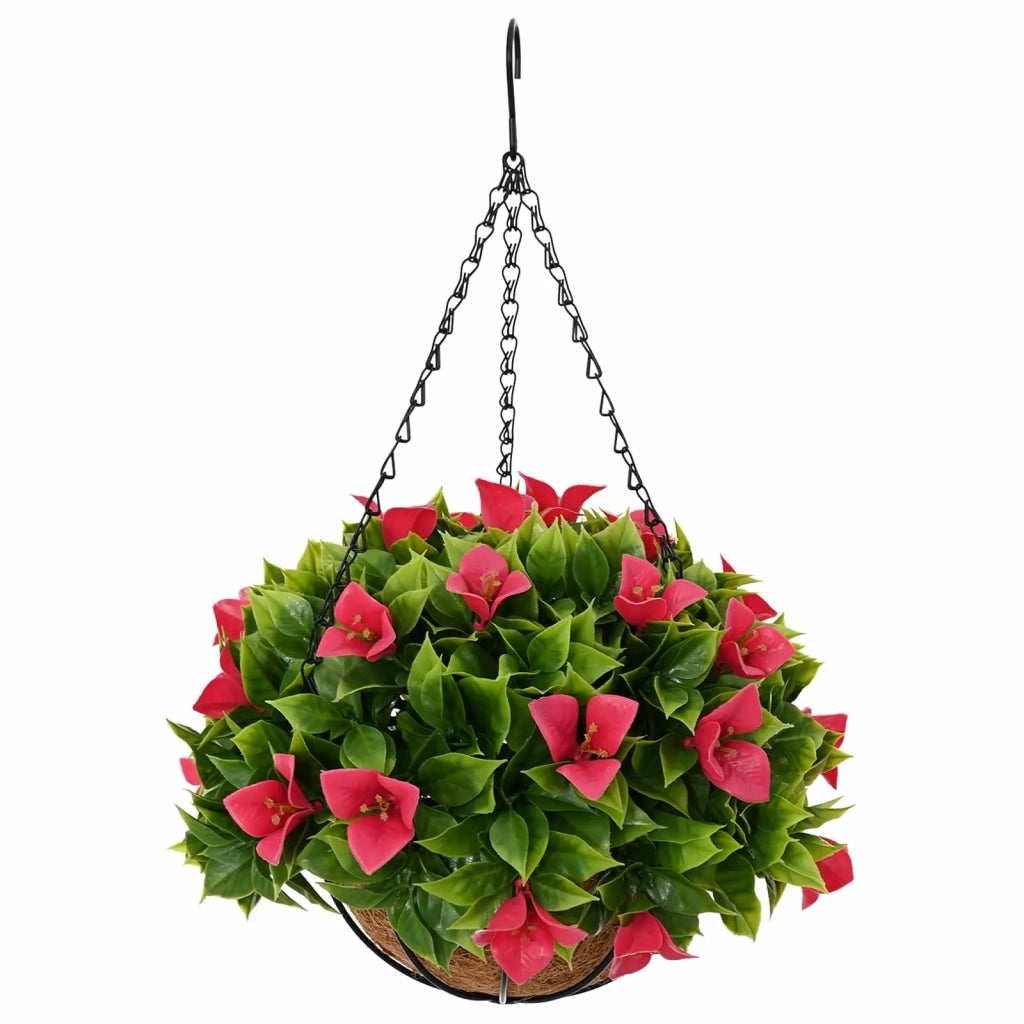 Fiori Artificiali Rosato 33 x 33 x 44 cm PE e Acciaio CFW9929741