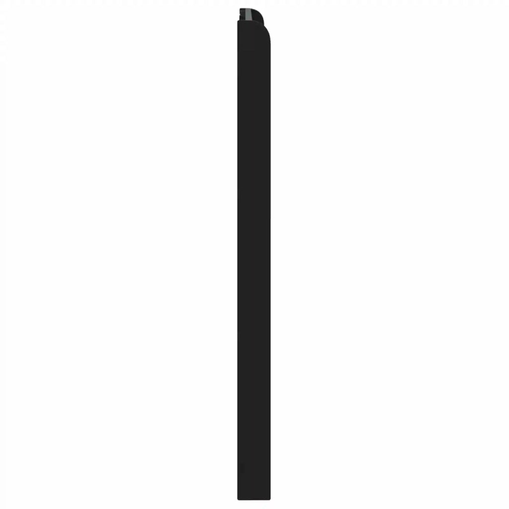 Testiera Letto Nero Legno ingegnerizzato 889596
