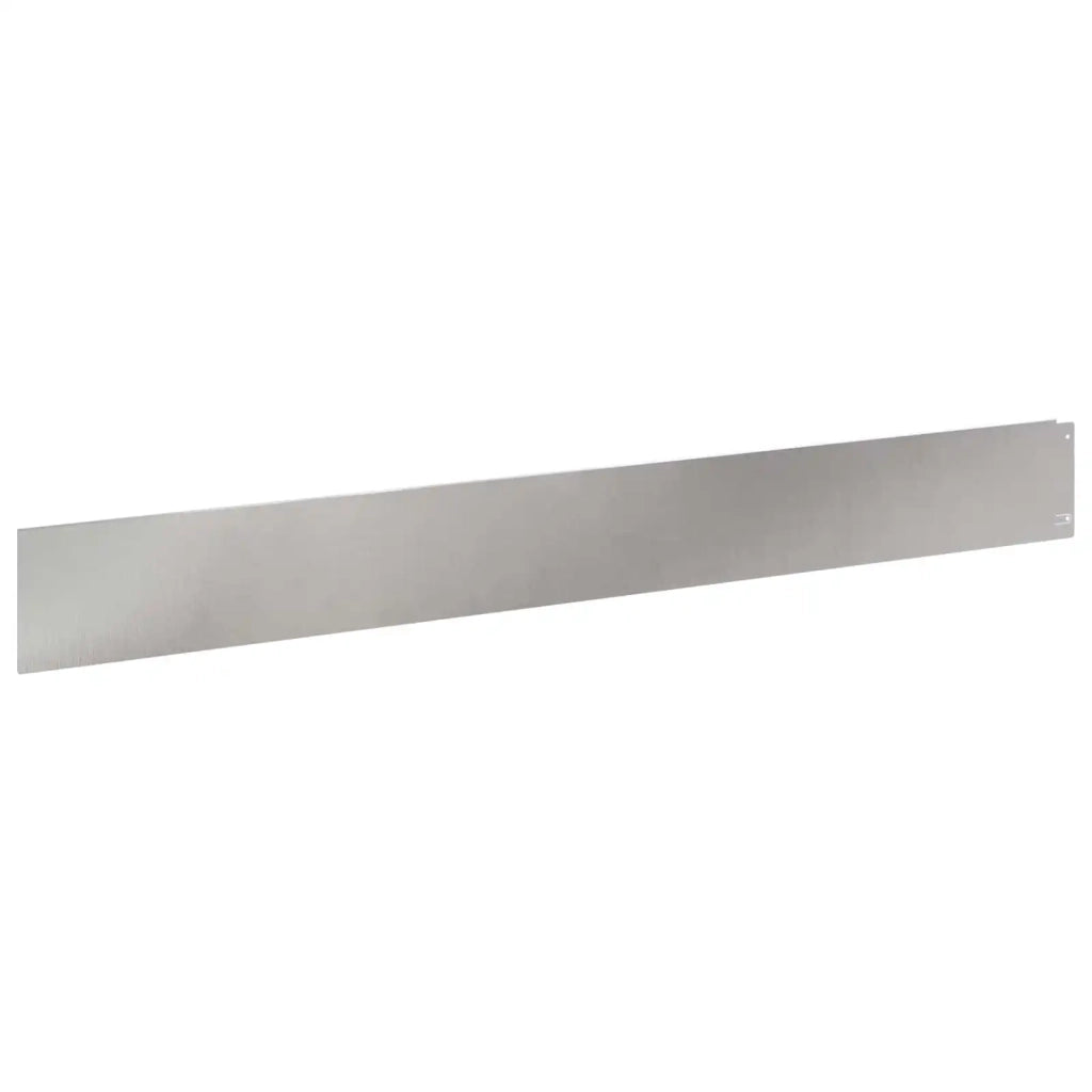 Bordura per Prato 10 pcs 100 x 12 cm Acciaio Argento 8008800