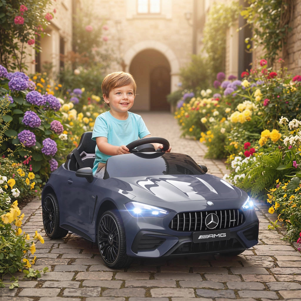 Auto Bambini Elettrica ¨C Minimal ¨C Grigio