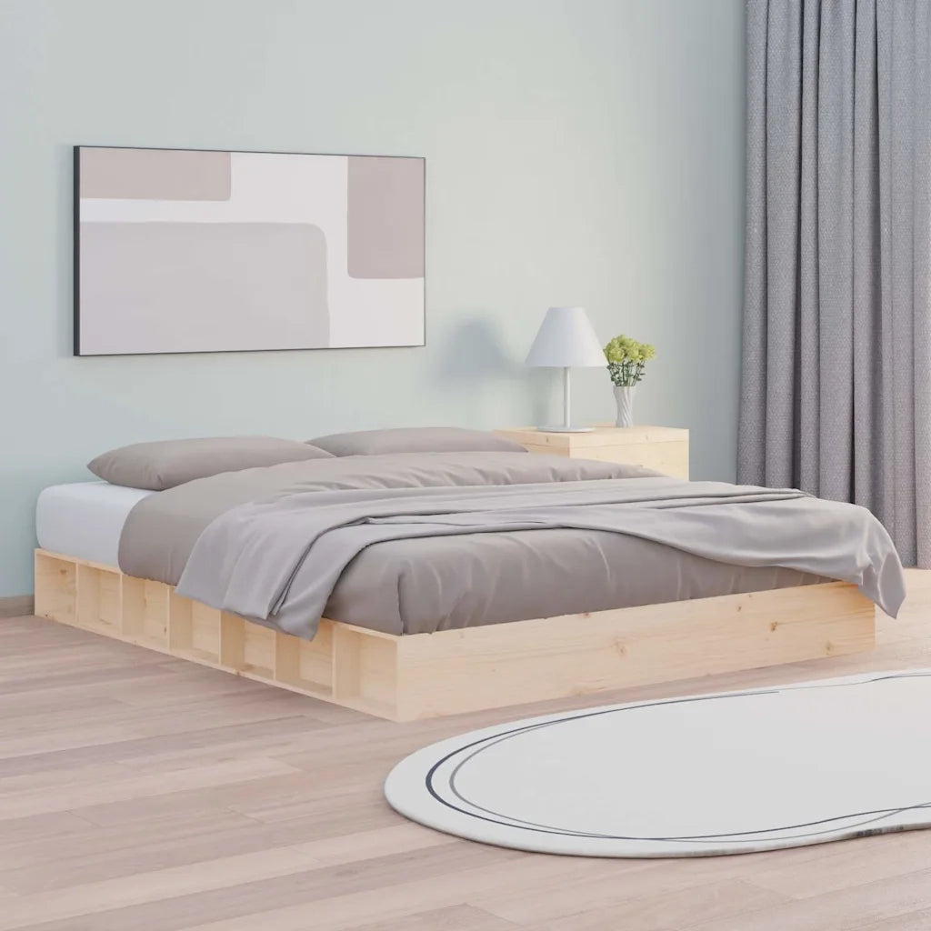 Letto matrimoniale | Letto per adulti | Giroletto 180x200 cm Super King in Legno Massello