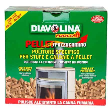SPAZZASTUFA PELLET DIAVOLINA - DIAVOLINA