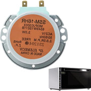 Motore con piatto rotante - compatibile con LG e GE - pezzo di ricambio 6549W1S011B - AC 21 V 50/60 Hz 30 W 25/3 giri/min piatto rotante elettrico
